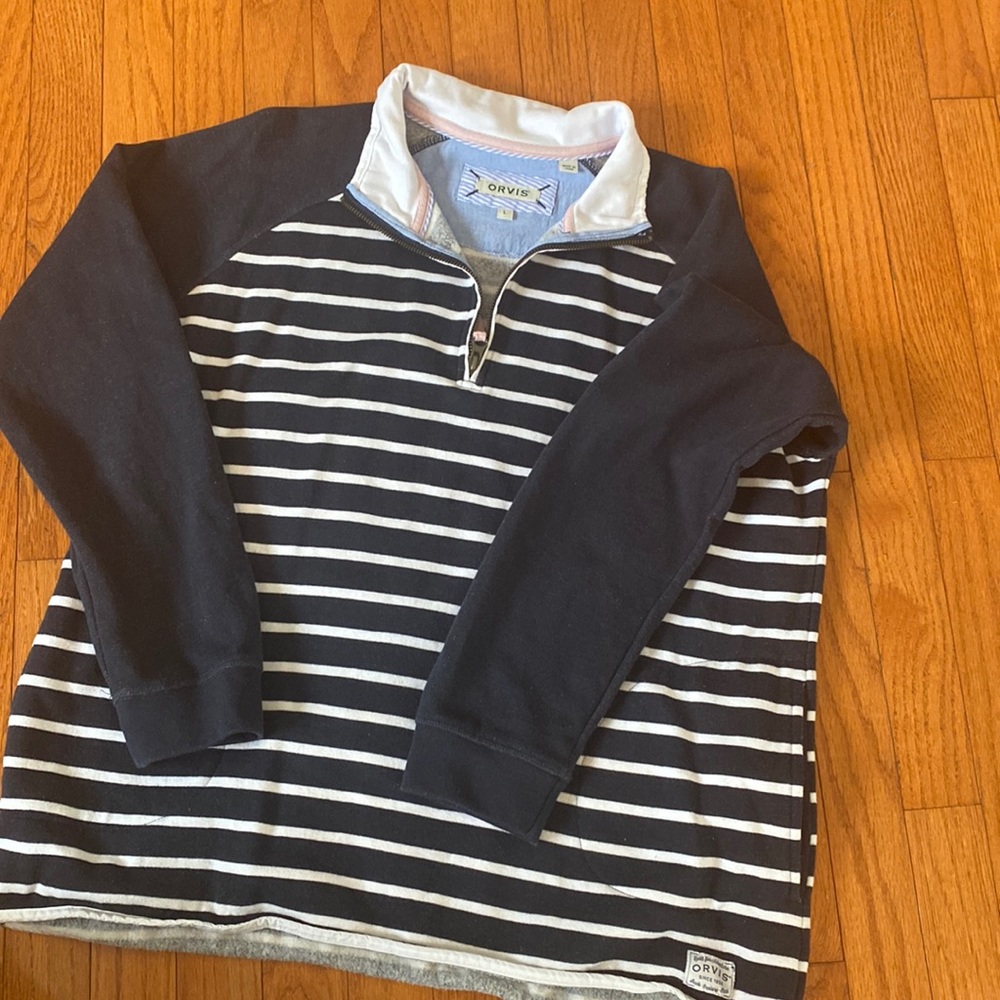 Orvis size large quarter zip